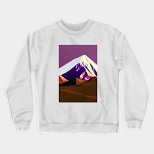 Mount Kilimanjaro's art Crewneck Sweatshirt